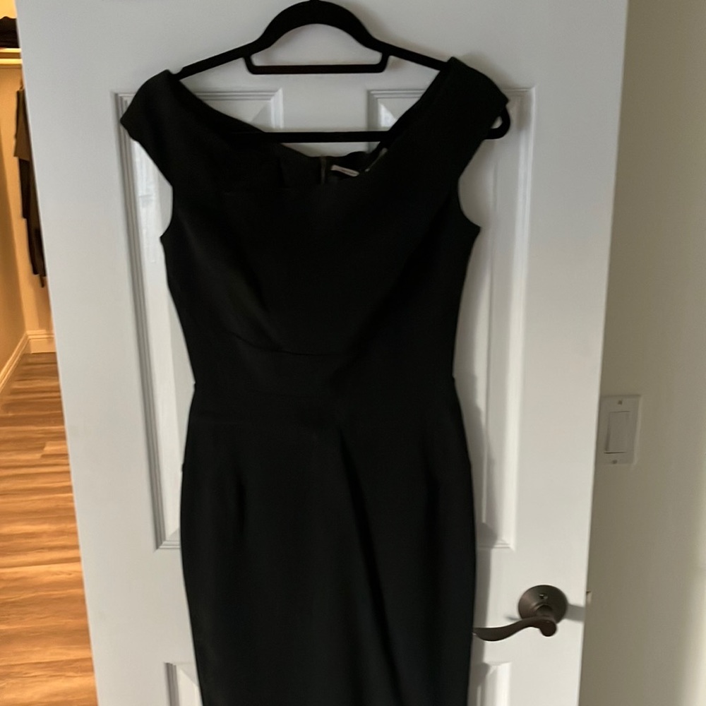 Roland Mouret Black Monamy Dress US 8 UK 12